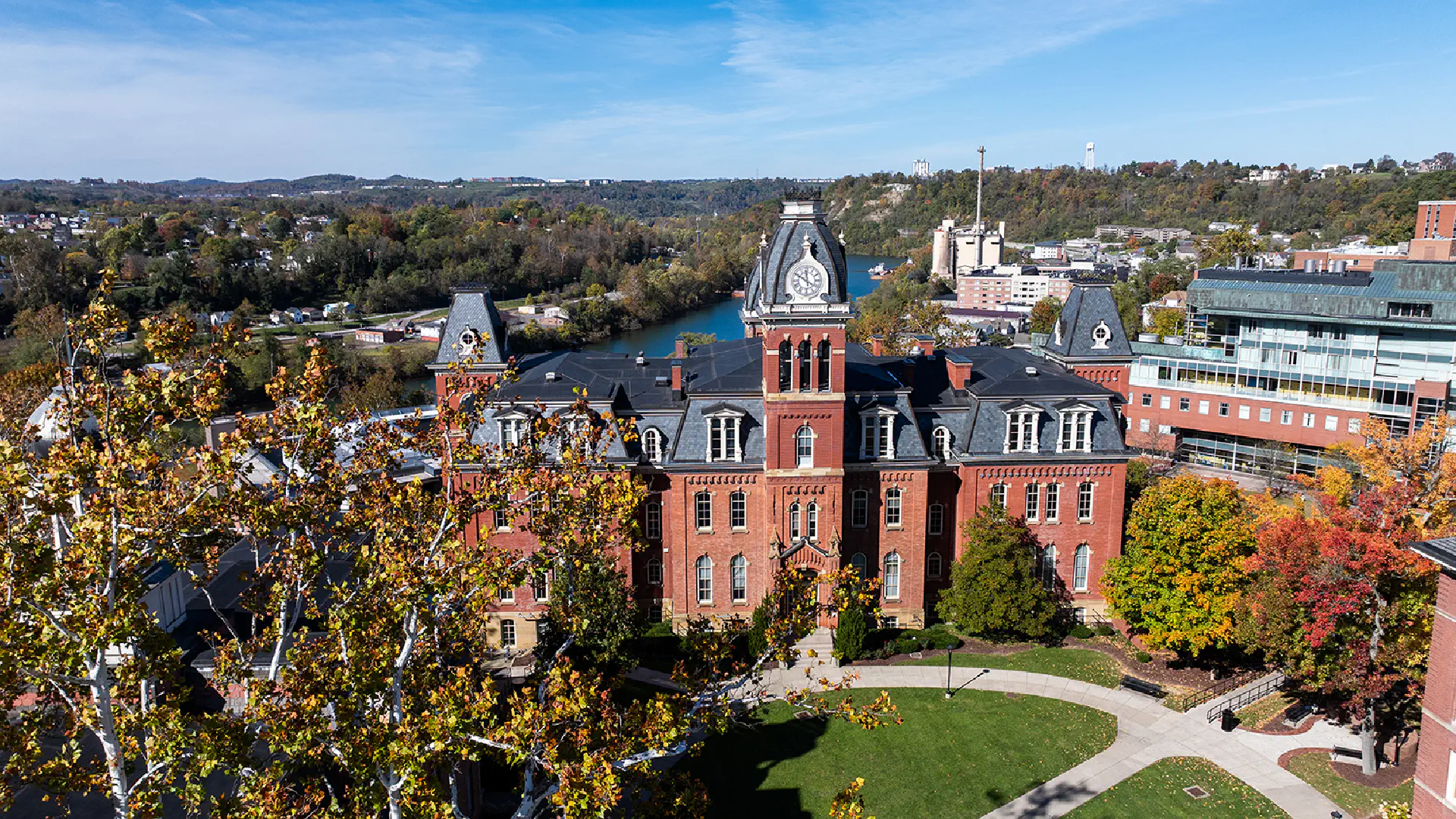 Aerial view of Woodburn