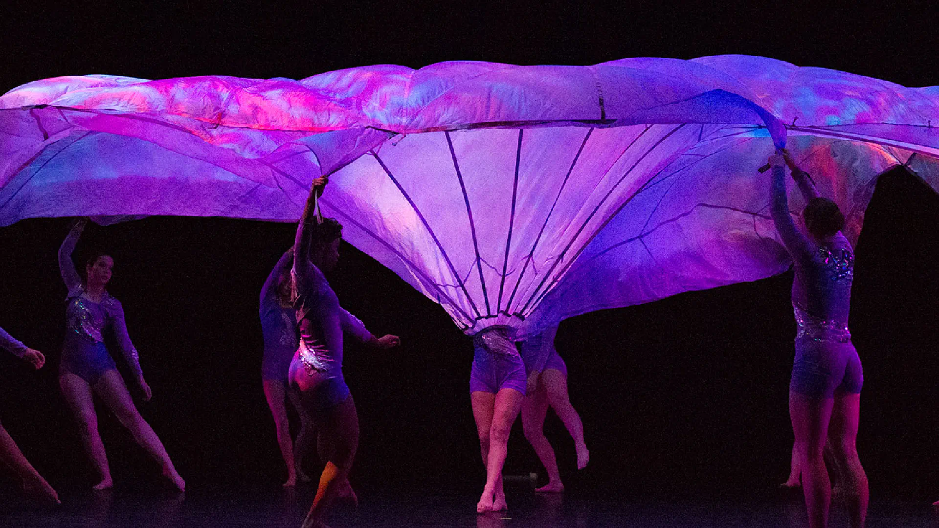 Nebula lighting for Dance Now